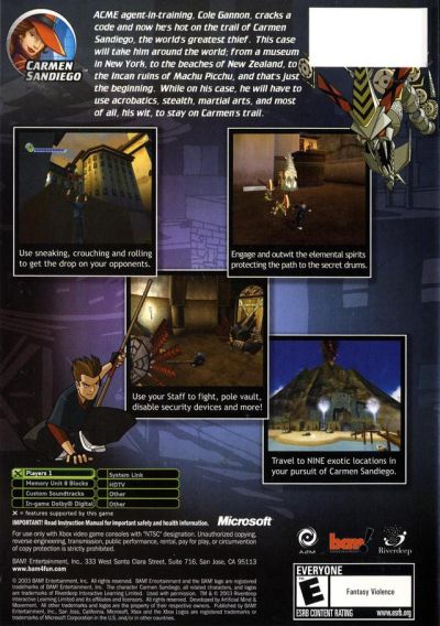Carmen Sandiego - The Secret of the Stolen Drums (USA)